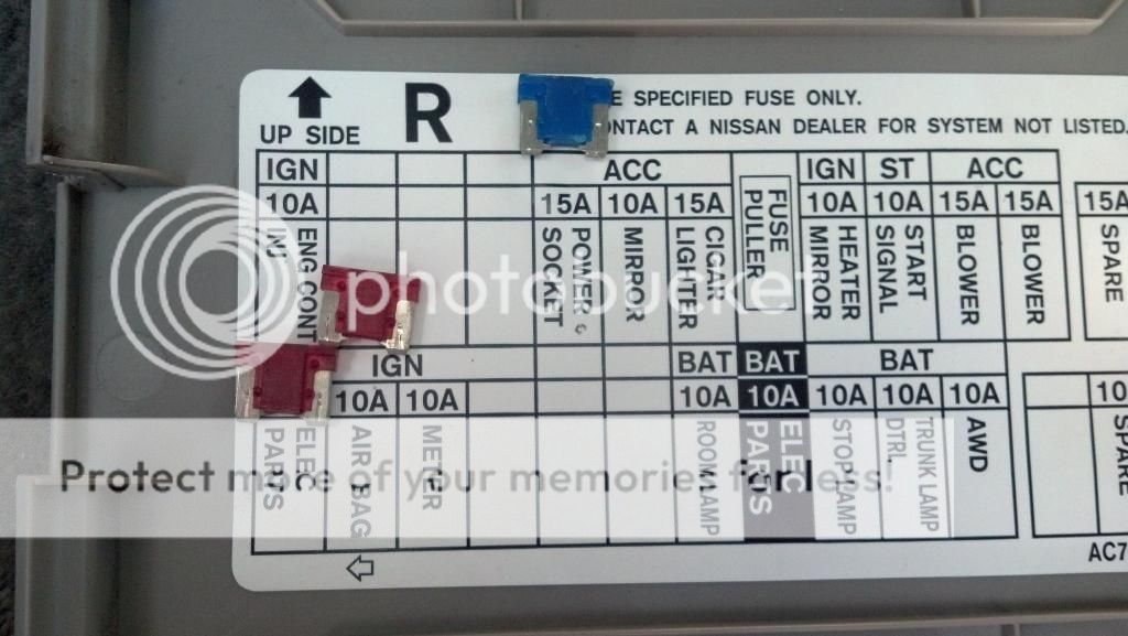 question about blown fuses stuck - G35Driver - Infiniti G35 & G37 Forum ...