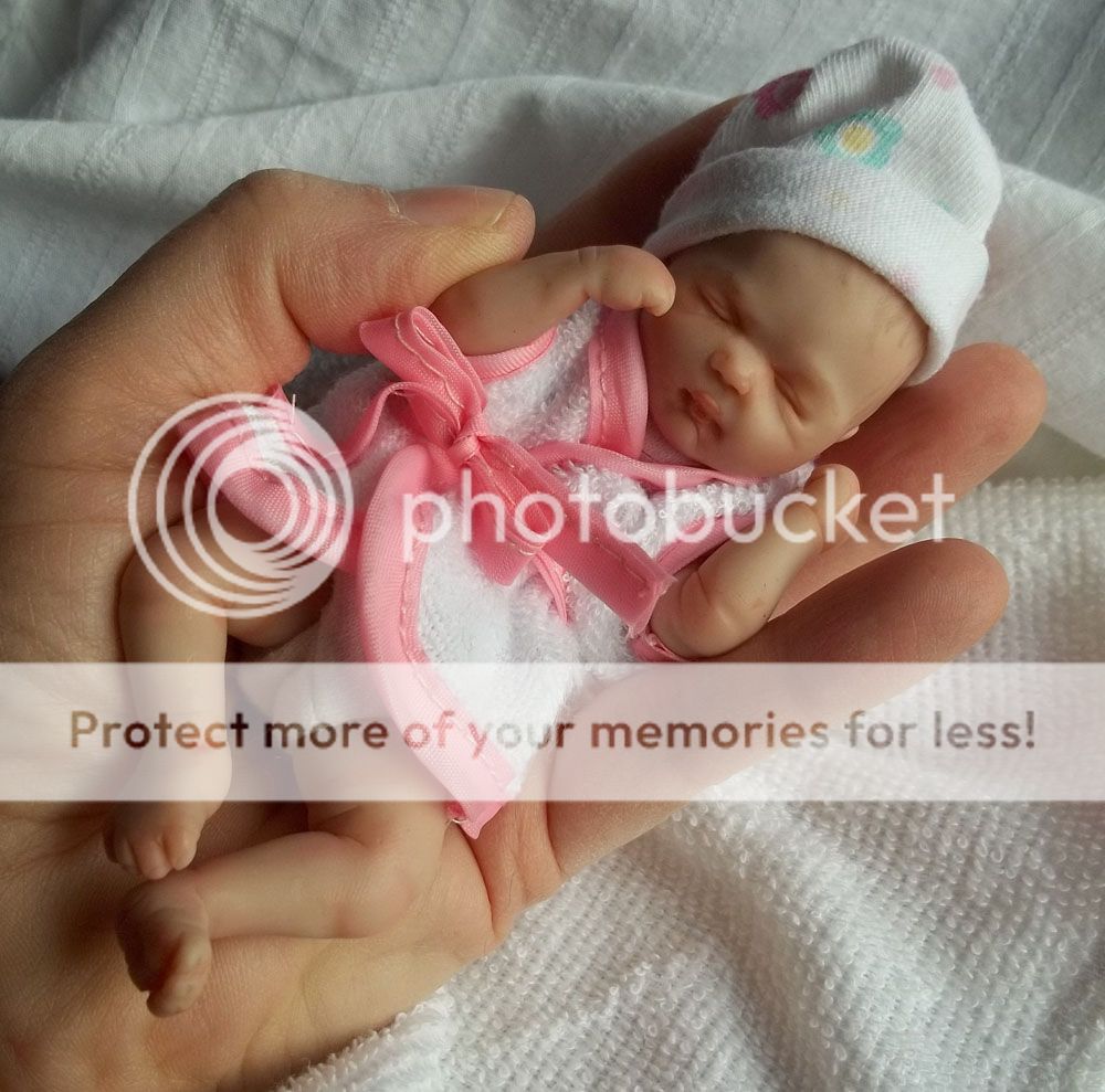 Bath Time OOAK Baby Mini by Heartwork Babies Visit Me on Facebook Too