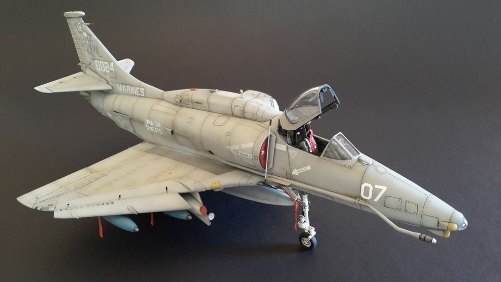 USMC A-4M Skyhawk II Trumpeter 1/32nd scale - Ready for Inspection ...