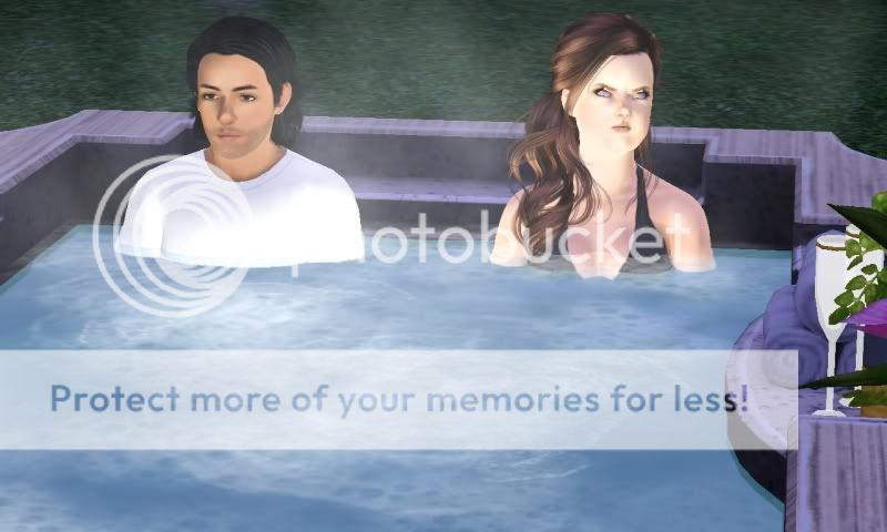 I had my sims go in the hot tub Screenshot-58-1