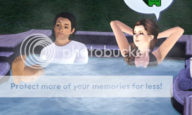 I had my sims go in the hot tub Screenshot-60-1