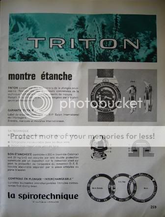 Spirotechnique - 2 Triton spirotéchnique aux marquages Marine Nationale et U.S Navy Triton7