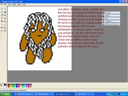 [PokeCommunity.com] learn how to sprite free hand (none of that fusion recolour stuff)