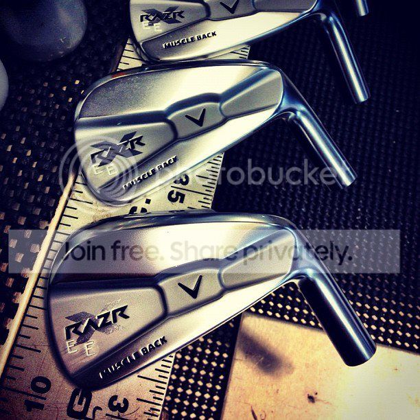 Callaway RAZR X Muscle Back Irons 4-PW $-Taper 125g HT Stiff Plus Steel Golf Set 193654173949 8