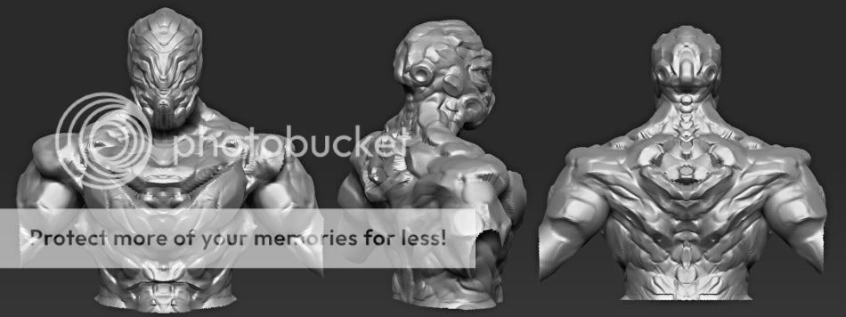 Cok3s Zbrush Sketches and wips Concept_Techmarine