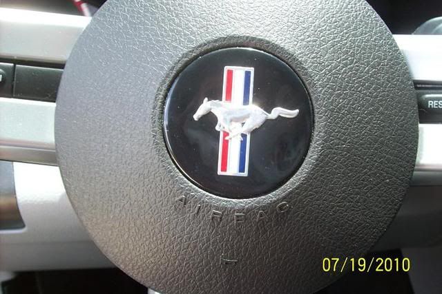 Steering Wheel Emblem | Ford Mustang Forum