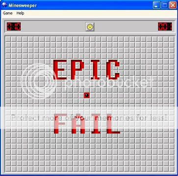 Epic Minesweeper Fail Photo by rcp90 | Photobucket