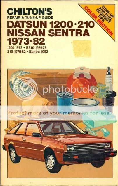 1973 1974 1975 1976 1977 1978 1979 1980 1982 DATSUN 1200