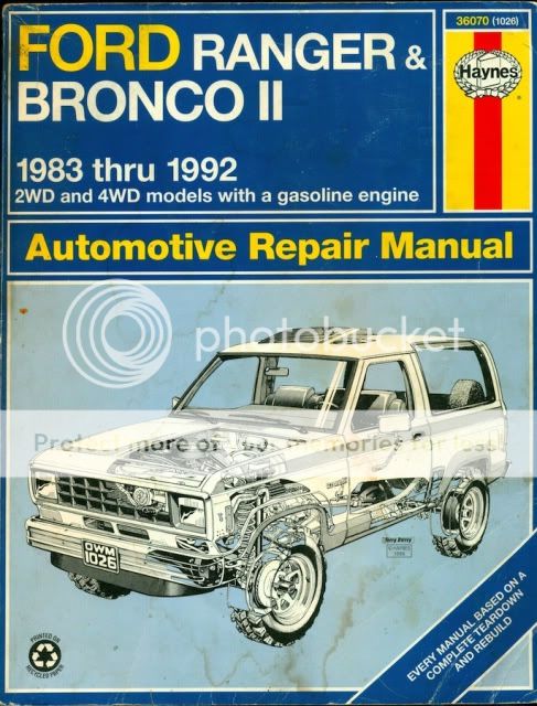 1989 Ford bronco owners manual #7