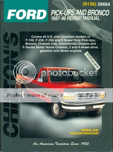 1987 Ford bronco repair manual #10