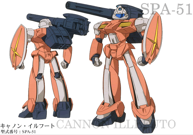 Turn A Gundam, Info. Básica Spa-51cannonillefuto