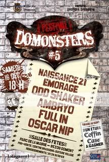 Full In au festival Domonsters Affichedomonsters