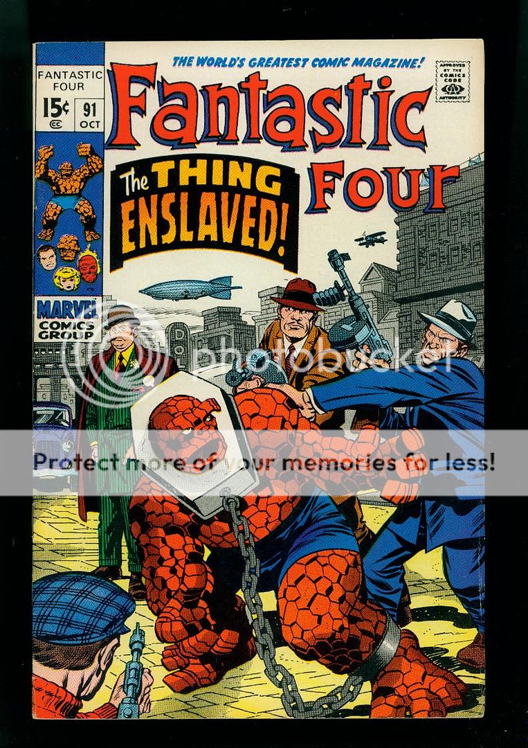 Fantastic Four #91.Marvel Comics 1969Fine+  
