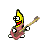 Vous aimez la Zik ? Banane_Guitare
