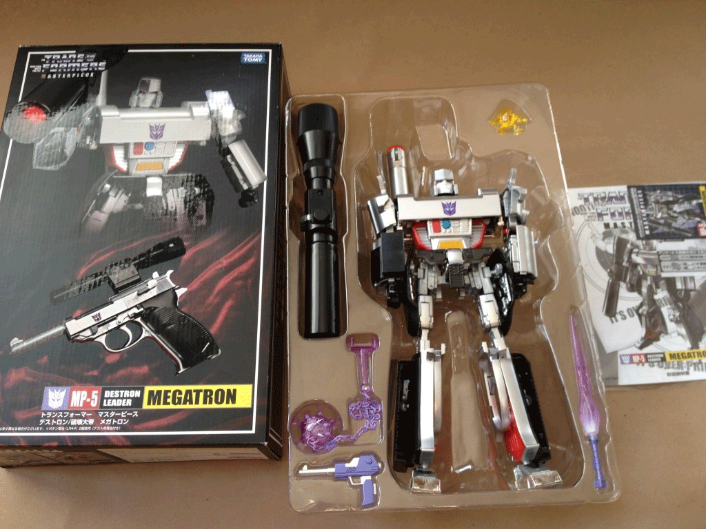 Takara Transformers Megatron Masterpiece NIB Mp 5  