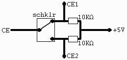 Jak przełączać dwa EPROM-y 27C512 w sterowniku silnika samochodowego?