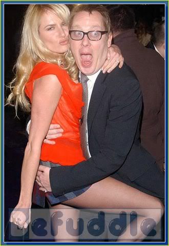 Vic Reeves and Nancy Sorrell