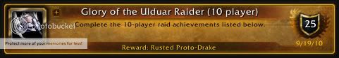 Ulduar Drakes, bit o fun :) Rustdrakeachievement