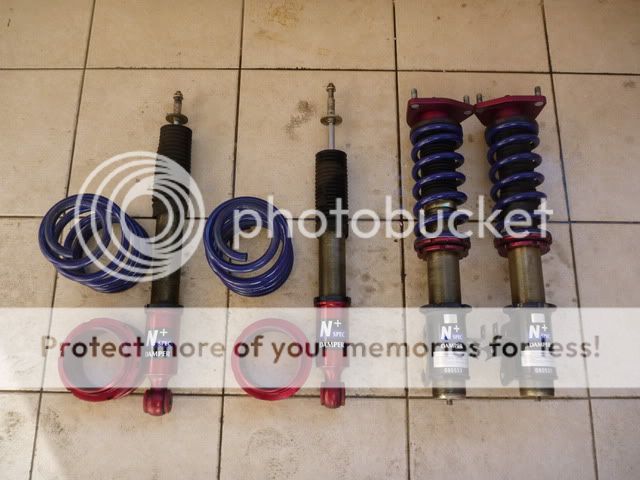 FD civic Parts: Buddyclub N+ Racing COILOVERS ,CUSCO STRUT BAR front P1000789