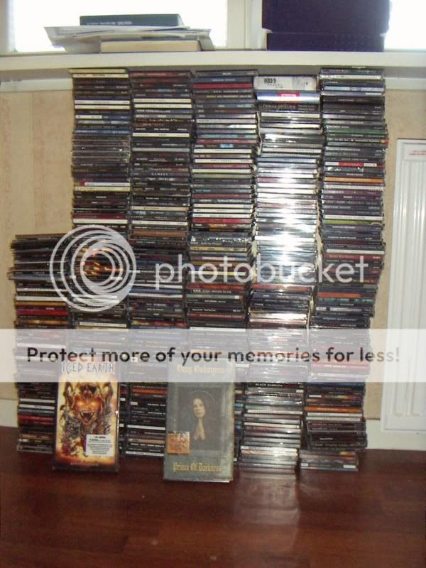 Hey Where is the thread with pics of CD collection? Unlistedcds