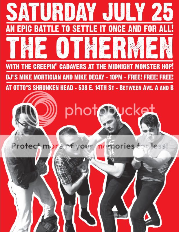 My band, THE OTHERMEN! OthermenOttosFlyer