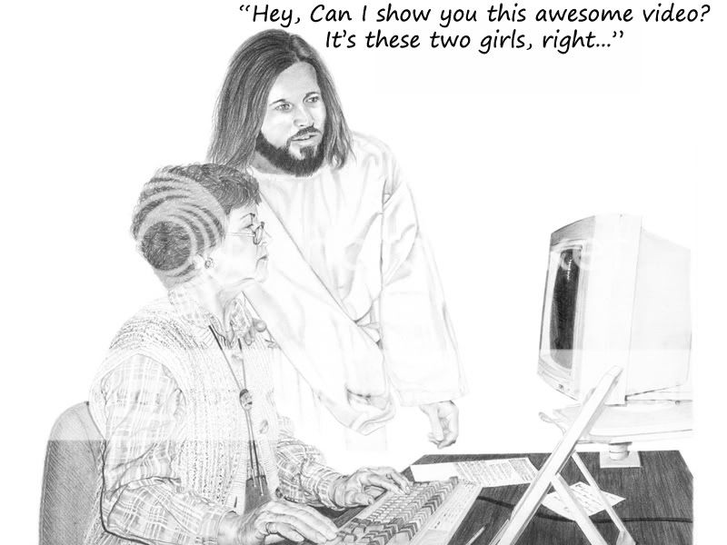 يسوع موجود في كل مكان ((صور )) Secretary