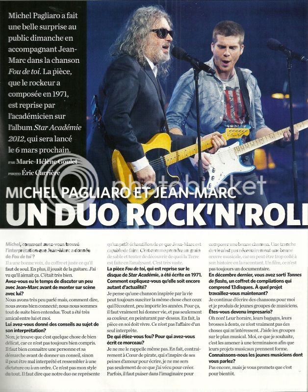 Un duo Rock'N'Roll - Michel Pagliaro et Jean-Marc. Numrisation0034
