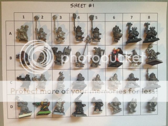 W: Unreleased Mordheim, OOP Dwarves ; H: OOP Dwarves, $$$ Photo1