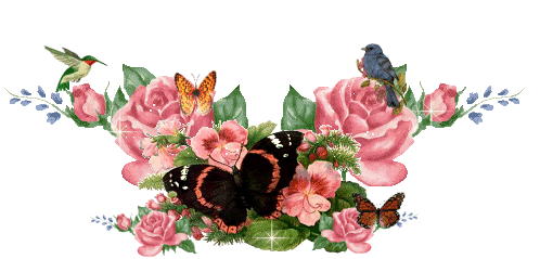 مجموعة  صور روعة للتصميم  ANIbutterfliesOnFlowers