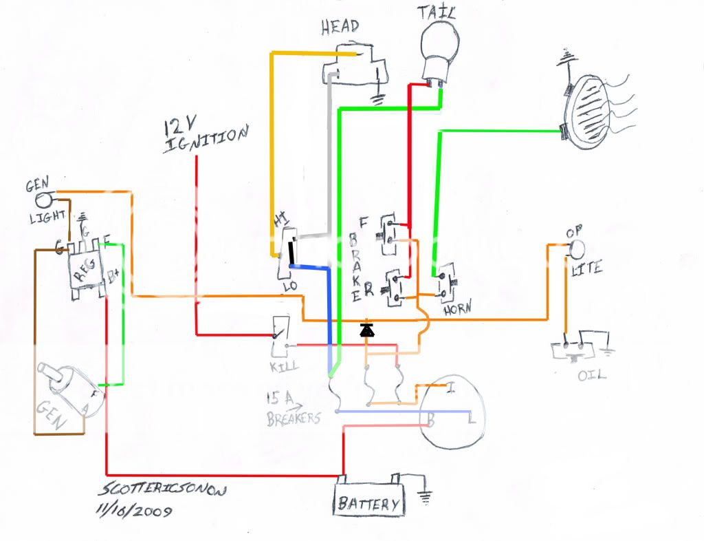 Is electronic ignition better for a 76 ironhead - Page 3 ... 1972 ironhead sportster wiring diagram 