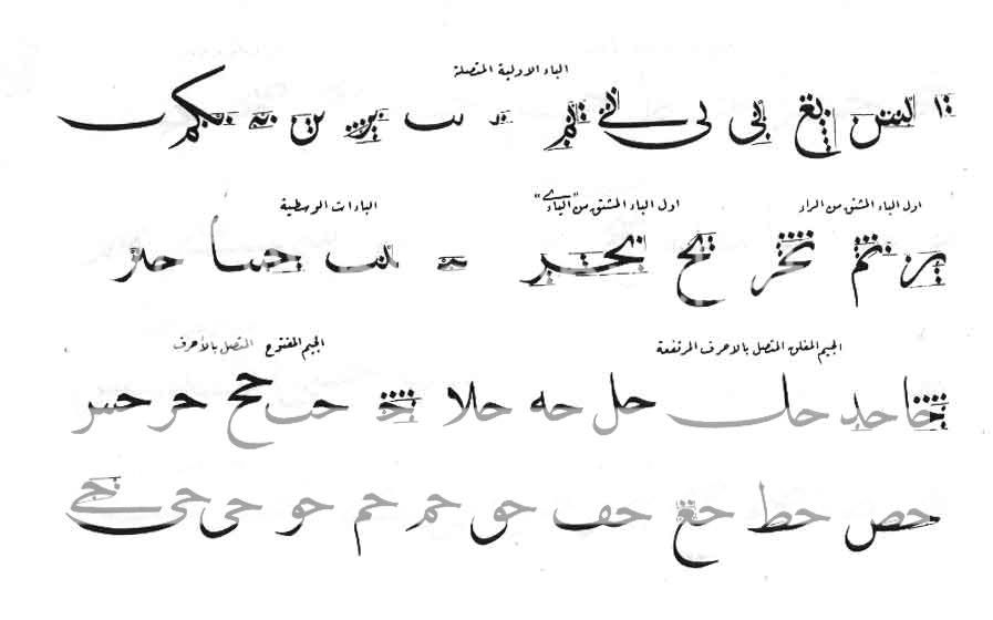 دروس خط النسخ للخطاط هاشم محمد الخطاط 2