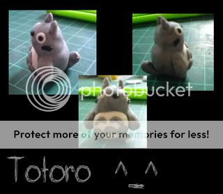 Polymer clay stuff~ Totoro