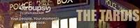 The TARDIS banner