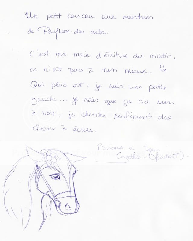 Et l'écriture ? Criture