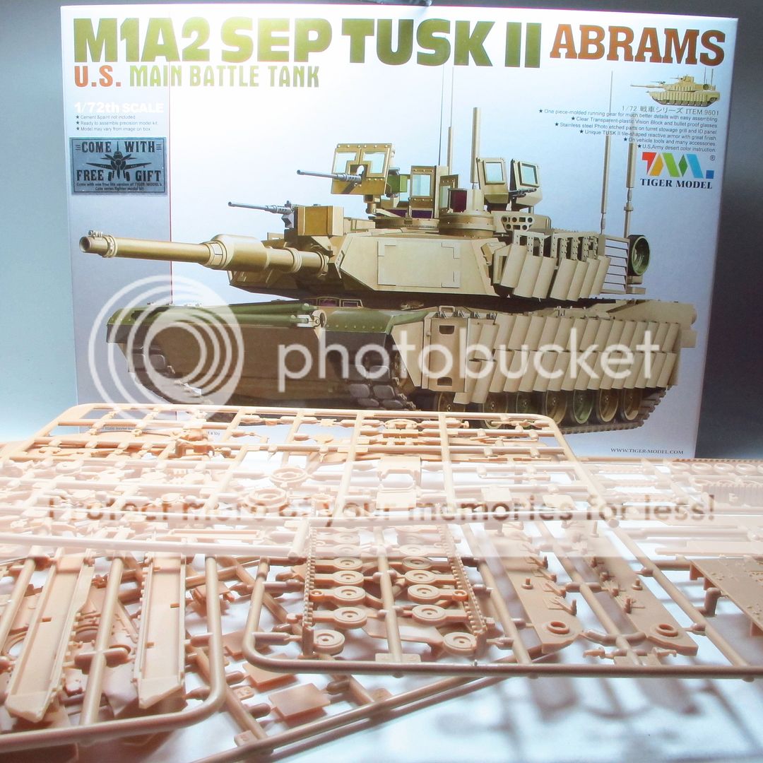 Abrams M1A2 Tusk TigerModel 1/72 Septembre%202015%20065