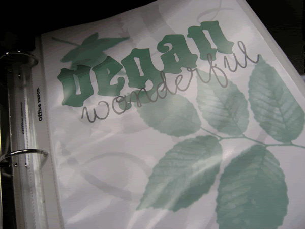 the inside cover