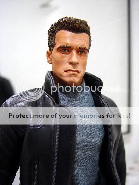 Mcfarlane + Popsalute Terminator T-850 Heads Repaint