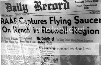 Roswell Style Roleplay, brand new Roswell-crash-newspaper