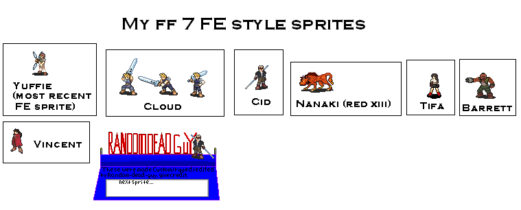 Vaati's sprites