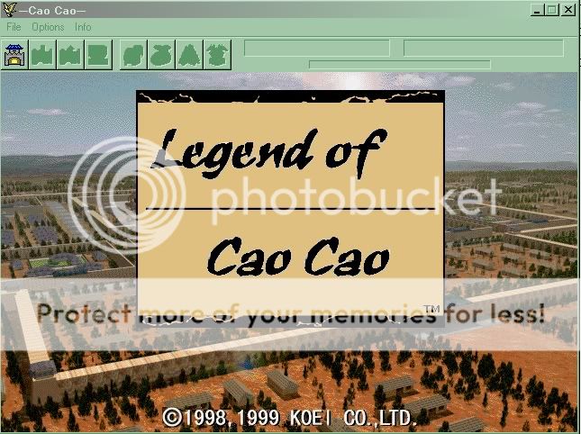 Legend of Cao Cao Englishlogo