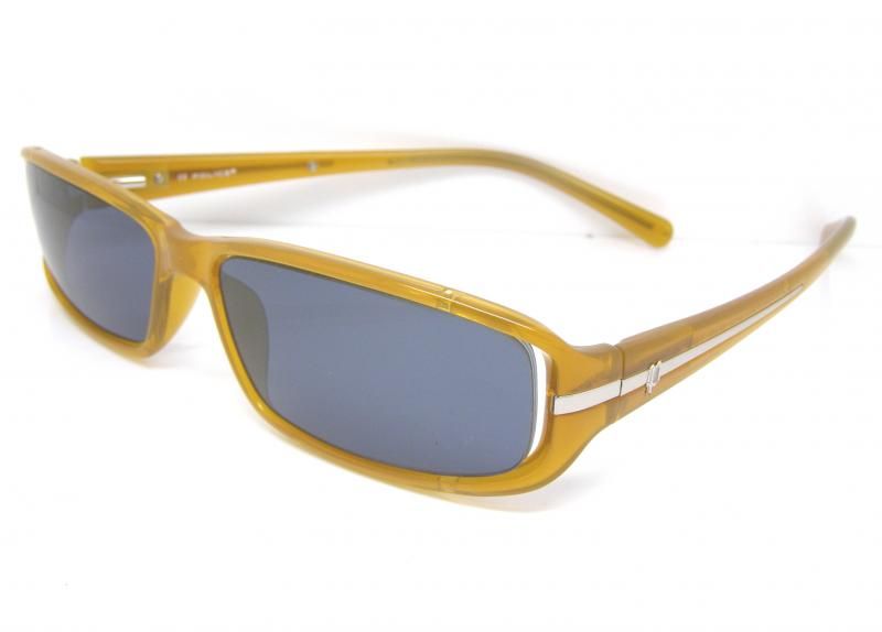 Police Stunning Cool Sunglasses S1572 C70 Yellow Fashion Accessory Classic