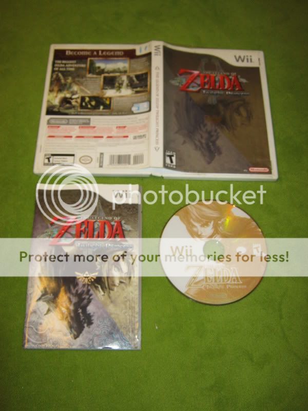   Twilight Princess (Wii) COMPLETE   045496900014  