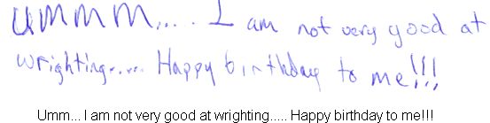 [PokeCommunity.com] Post your handwriting!