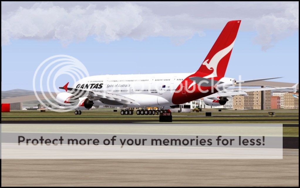 Vôo com a Qantas Fs2004-2012-jul-31-063