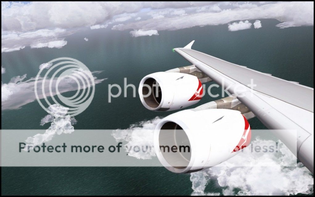 Vôo com a Qantas Fs2004-2012-jul-31-066