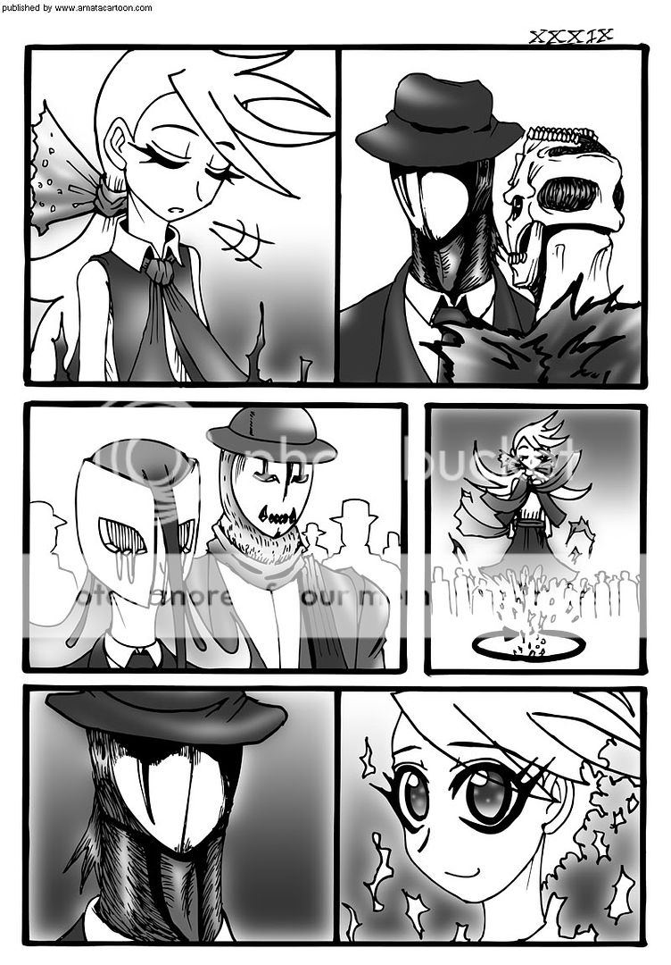amatacartoon comic #25 update! "P & H Chapter 02" by AIR in summer 39