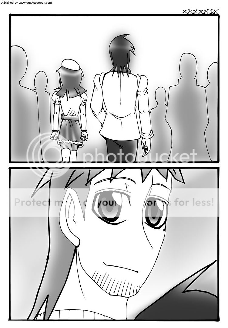amatacartoon comic #25 update! "P & H Chapter 02" by AIR in summer 59