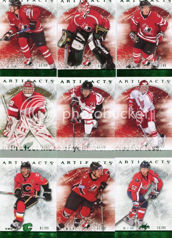 12 13 upper deck artifacts emerald cody eakin 99