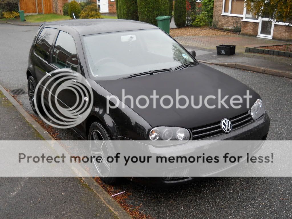 MATT BLACK BONNET?!?!? - MkIV (Mk4) Golf & Bora - uk-mkivs