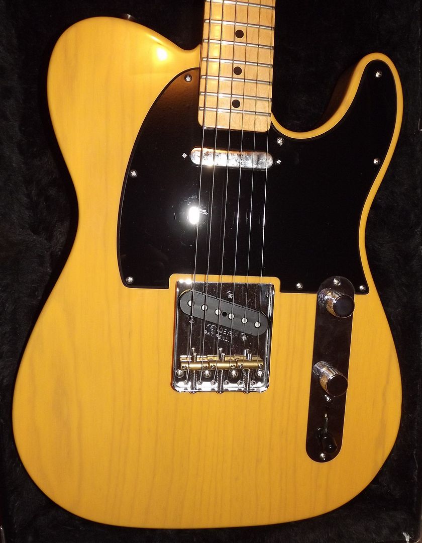 Butterscotch Blonde with flipped controls | Telecaster Guitar Forum